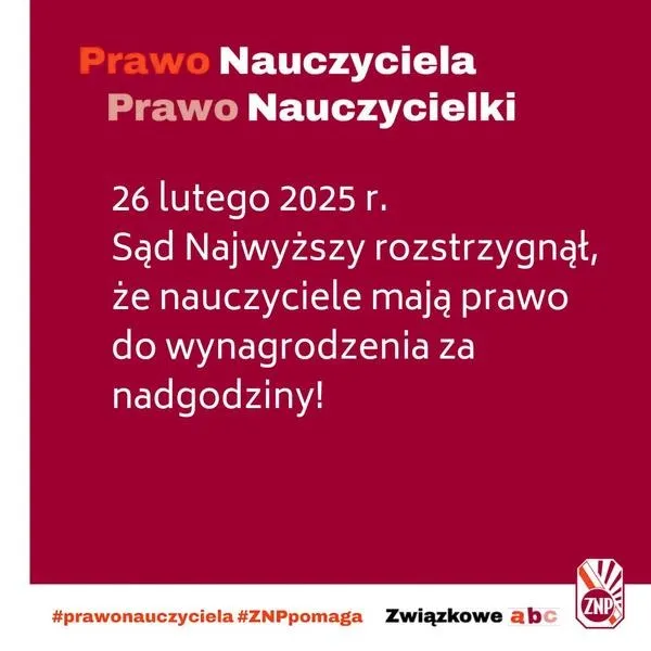 Nadgodziny nauczyciela – kiedy należy się wypłata i ile wynosi
