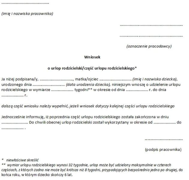 Urlop rodzicielski – ile wynosi zasiłek: 70% czy 81,5%?