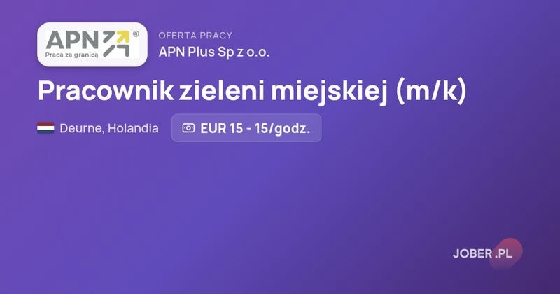 Zarobki pracownika zieleni miejskiej: 5930 zł brutto — ile zostaje na rękę?