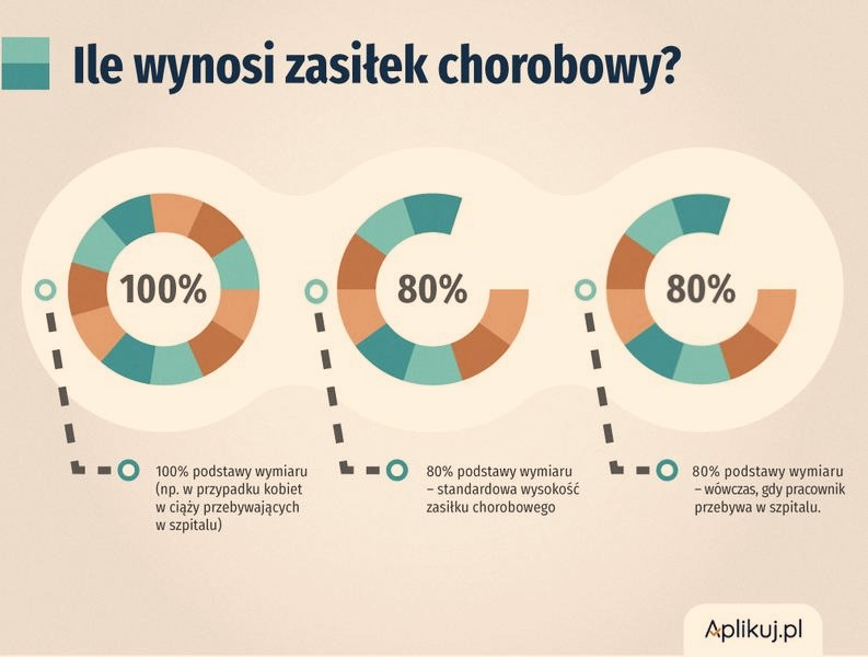 Zasiłek chorobowy: ile dostaniesz i jak obliczyć świadczenie?