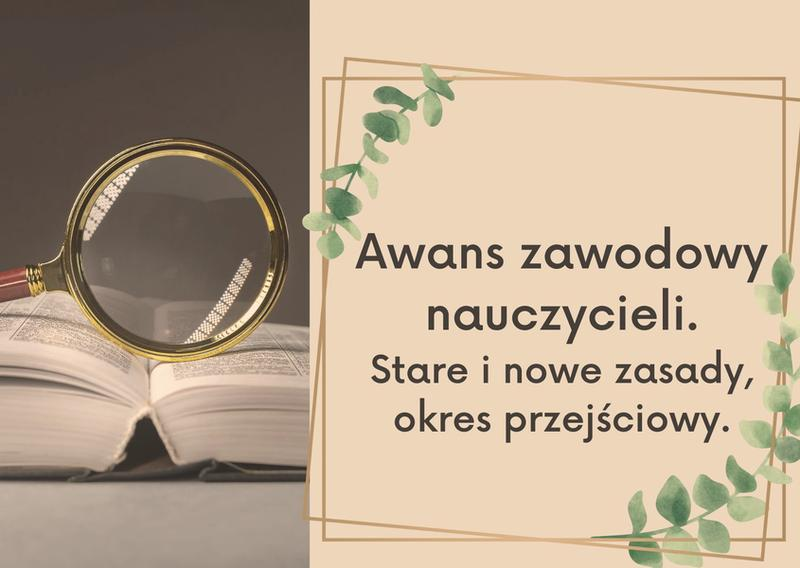 Awans zawodowy nauczycieli