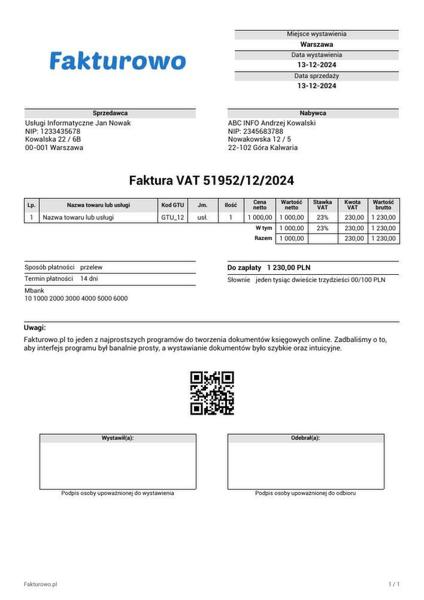 Faktura VAT