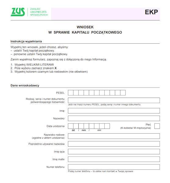 Kapitał początkowy