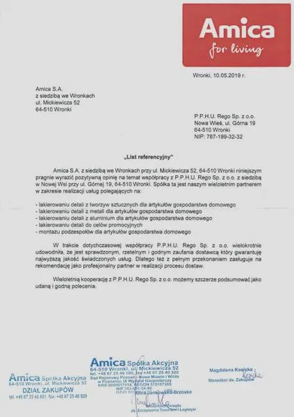 List referencyjny