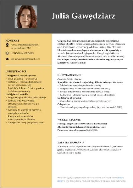 Tworzenie CV