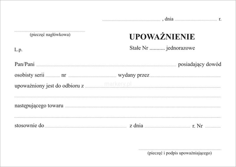 Upoważnienie a pełnomocnictwo