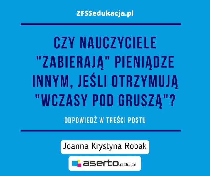 Wczasy pod gruszą dla nauczycieli